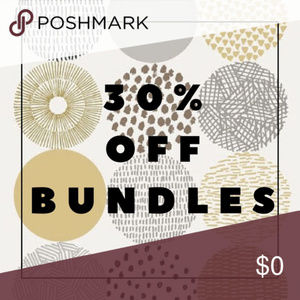 30% Off Bundles of 3 or More